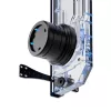 Singularity Resonance 2.0 Single D5 Distro Plate — distribučná platňa s nádržkou pre jednu pumpu pre vlastné vodné chladenie
