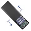 Akyga AK-BC-05 Skrinka na powerbanku 37000 mAh, 12x 18650, 22,5W, Qi, USB-C, 2x USB-A, Lightning