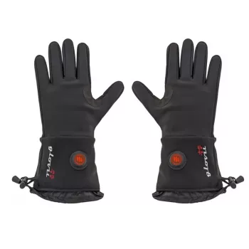 Rukavice Glovii GLWM polyester, dotyková obrazovka, neprefúkavé, odolné voči počasiu, vystlaná dlaň, protišmykové, funkcia vyhrievania, S-M, čierne