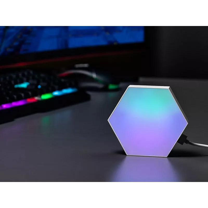 Vstavaný RGB LED panel TRACER Smart Hexagon Tracer 47256 Ambience TRAOSW47256