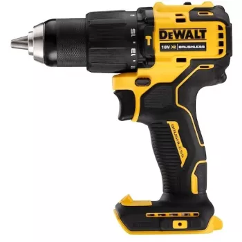 Akumulátorový vŕtací skrutkovač DeWALT DCD709N-XJ, bezuhlíkový 18V, 2-rýchlostný, 1650 ot/min, 65 N·m, rýchloupínacie skľučovadlo 1,5–13 mm, 1,2 kg