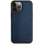 UNIQ Transforma puzdro pre iPhone 14 Pro Max 6,7, MagClick Charging, elektricky modré
