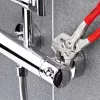 Knipex kliešťový kľúč 250 poniklované PVC leštené čeľuste
