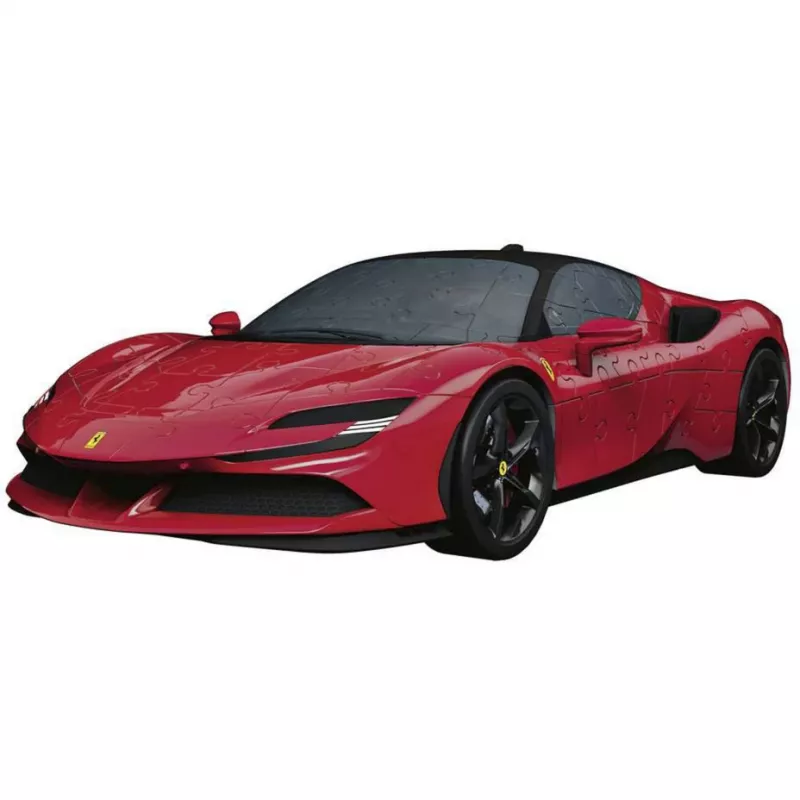 3D puzzle Ravensburger Iconics Ferrari SF90 Stradale – zberateľská modelová stavebnica