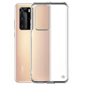 Tellur ochranné puzdro zo silikónu pre Huawei P40 Pro, transparentné