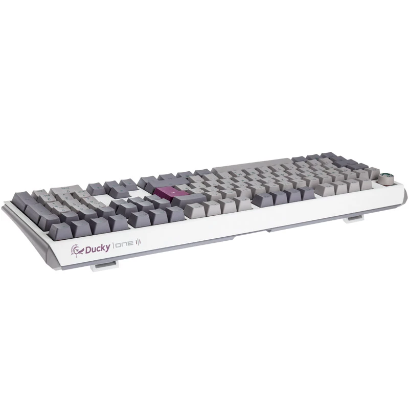 Ducky One 3 RGB klávesnica herná USB QWERTY US angličtina sivá