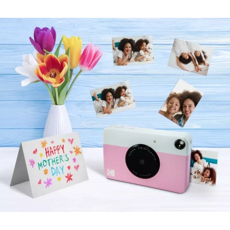 Kodak PRINTOMATIC instantná kamera, 2x3'', ružová