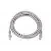 Sieťový patch kábel Extralink Cat5e UTP 5 m — RJ-45 na RJ-45, sivý