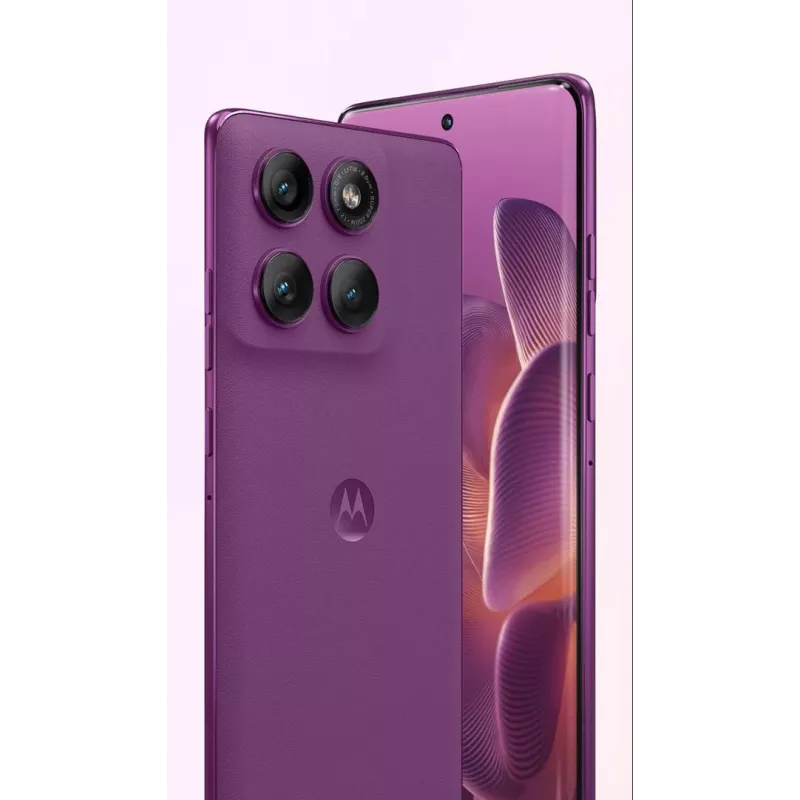Smartphone Motorola Moto Edge 60 Pro 5G Dual-SIM, 8 GB RAM, 256 GB úložisko, Pantone Sparkling Grape