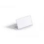Durable 8055-19 stojan na menovku na stôl, L-forma, 52 x 100 mm, Akryl, Transparentný, balenie 10 ks