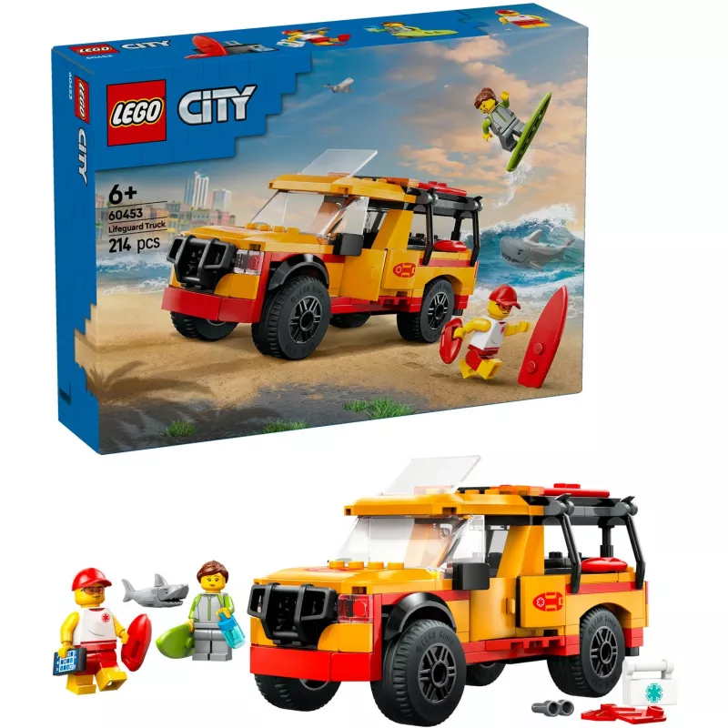 LEGO CITY 60453 Záchranka pre pláž