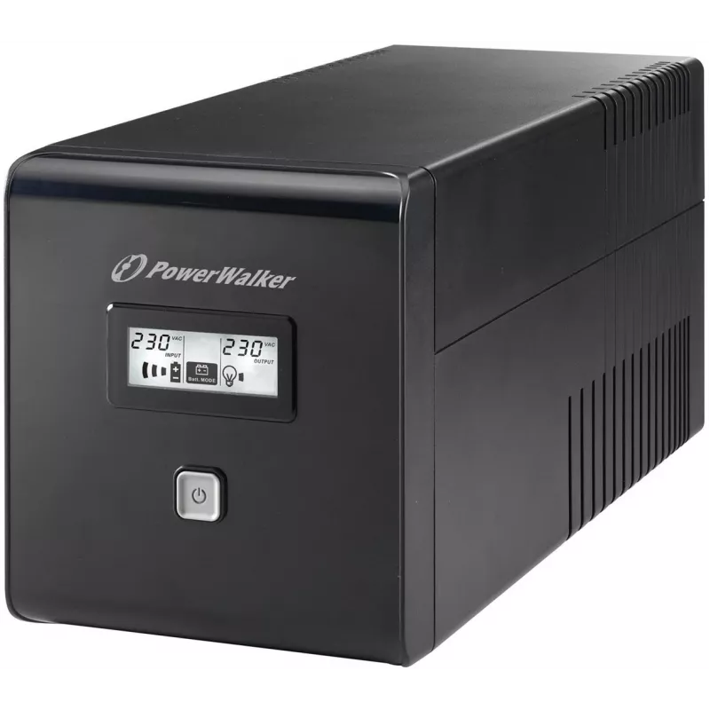 PowerWalker VI 1000 LCD 1 kVA 600 W 4 AC výstupy