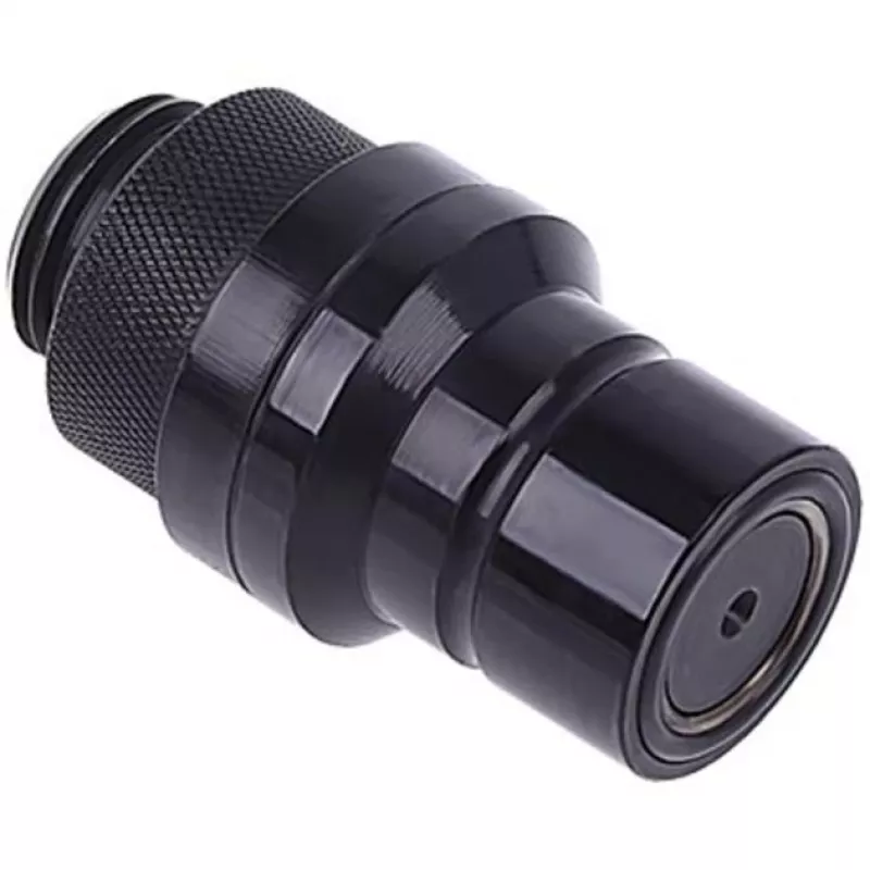Tvarovka Alphacool 17440 — mosadzná tvarovka na chladenie počítača, čierna, 32×86×32 mm