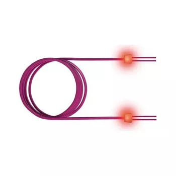 ZVK GmbH EasyLan FO LED Patch Cord Premium, Duplex - patch kábel - LC Multimode (M) na LC Multimode (M) - 3 m - optické vlákno - duplex - 50/125 mikrometrov - OM4 - Erikaviolett, R
