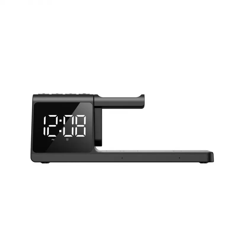 Havit W3042 - 3-in-1 bezdrôtová nabíjacia stanica, čierna