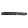 CyberPower PDU41005 jednotka rozvodu napájania (PDU) 8 AC výstupov 1U čierna