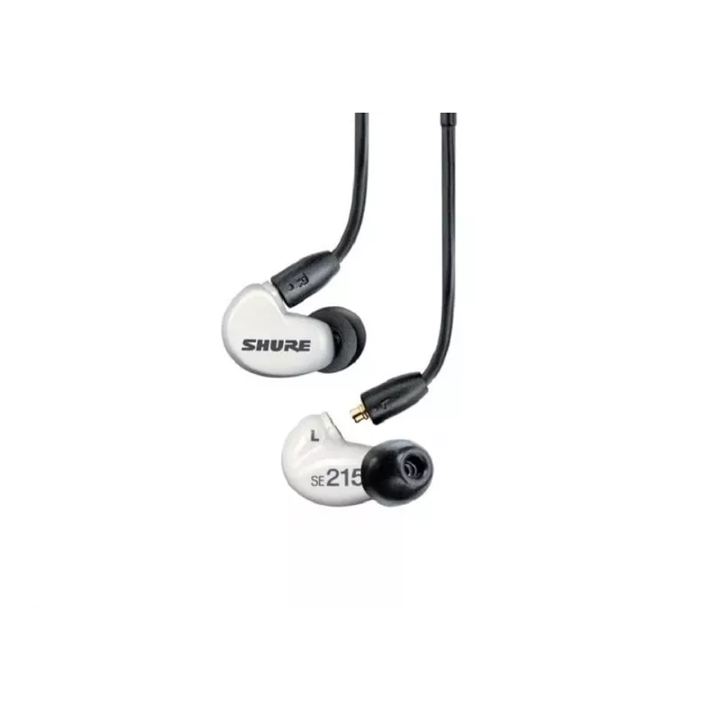SE215DYWH+UNI-EFS - AONIC215 in-ear slúchadlá s jedným meničom a 3,5-mm káblom (biela)