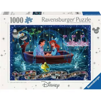 1000-dielne Ravensburger puzzle Disney Collector's Edition Ariel – 1000 dielikov, štandardný formát