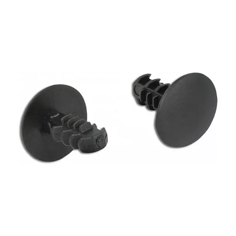 Vianočný stromčekový klip DeLOCK 60188 čierny nylon 10 ks
