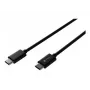 USB-C na USB-C kábel NATEC NKA-2146, 1 m, čierny