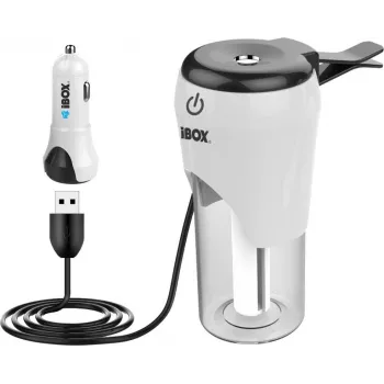 iBox ICCH-01 auto USB nabíjačka so zvlhčovačom vzduchu a aromadifuzérom