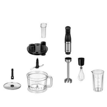 Mixér set MPM MBL-39M, čierny — stojanový mixér s príslušenstvom