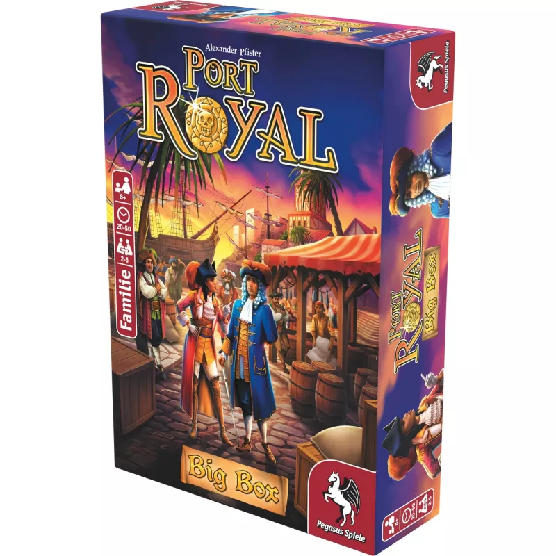 Pegasus Spiele Port Royal Big Box spoločenská hra