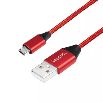 Logilink CU0151 kábel na mobil, červený