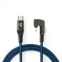 Nedis GCTB39650AL10 USB kábel modrý