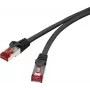 Renkforce RF-4965870 ethernetový patch kábel čierny