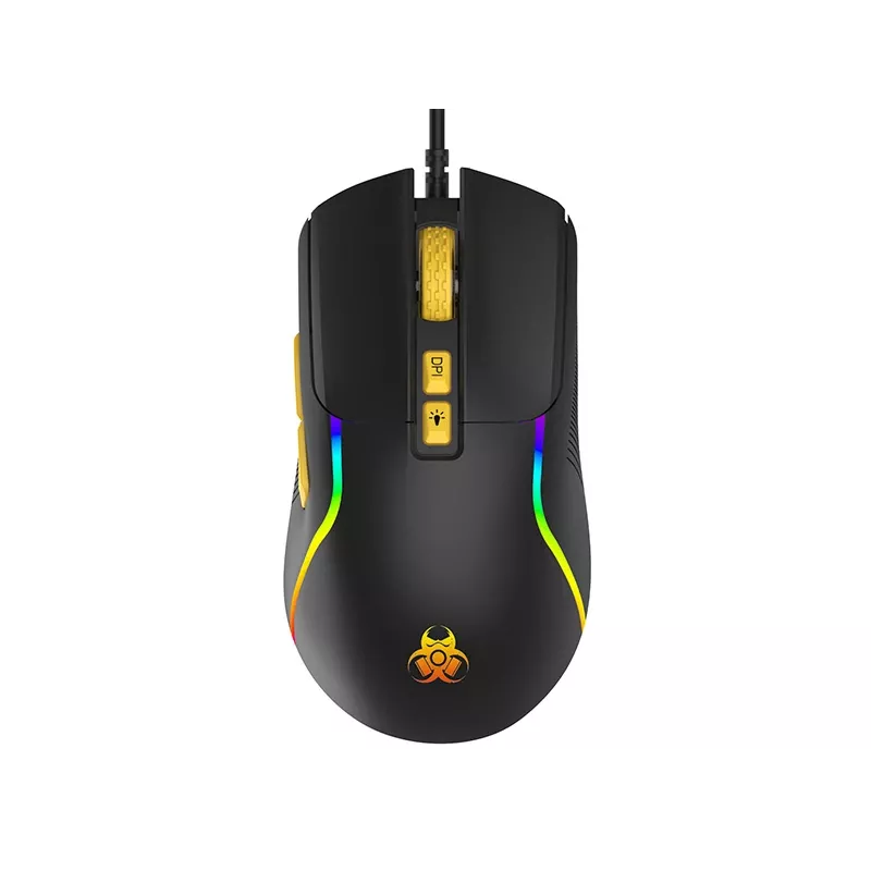 Tracer HORNET 87 klávesnica myš v cene gaming USB QWERTY anglická čierna, žltá