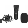 Veľkomembránový kondenzátorový mikrofón Omnitronic CM-78MK2 — štúdiový spev a nahrávanie nástrojov