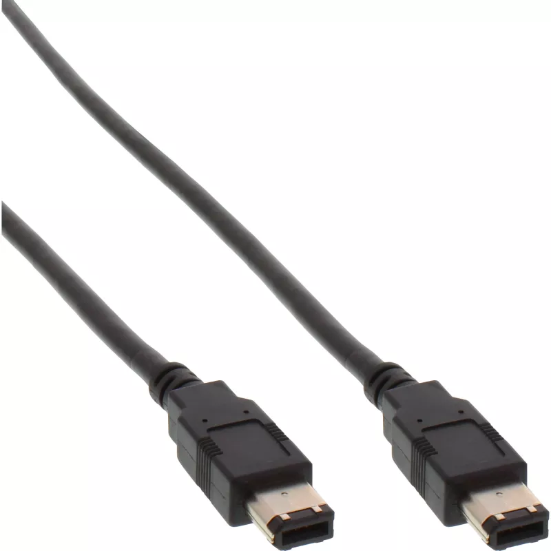 InLine FireWire 400 1394 kábel 6 Pin konektor samec / samec 1m