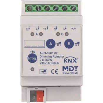 MDT AKD-0201.02 250W, 230VAC s meraním činného výkonu (AKD-0201.02)