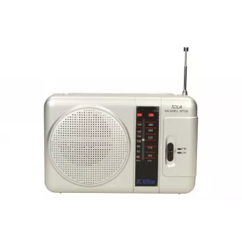 Prenosné rádio Eltra TOLA 3 analógové strieborné