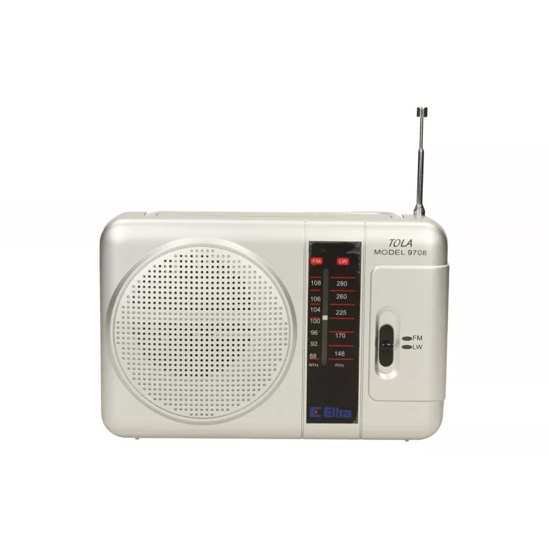 Prenosné rádio Eltra TOLA 3 analógové strieborné