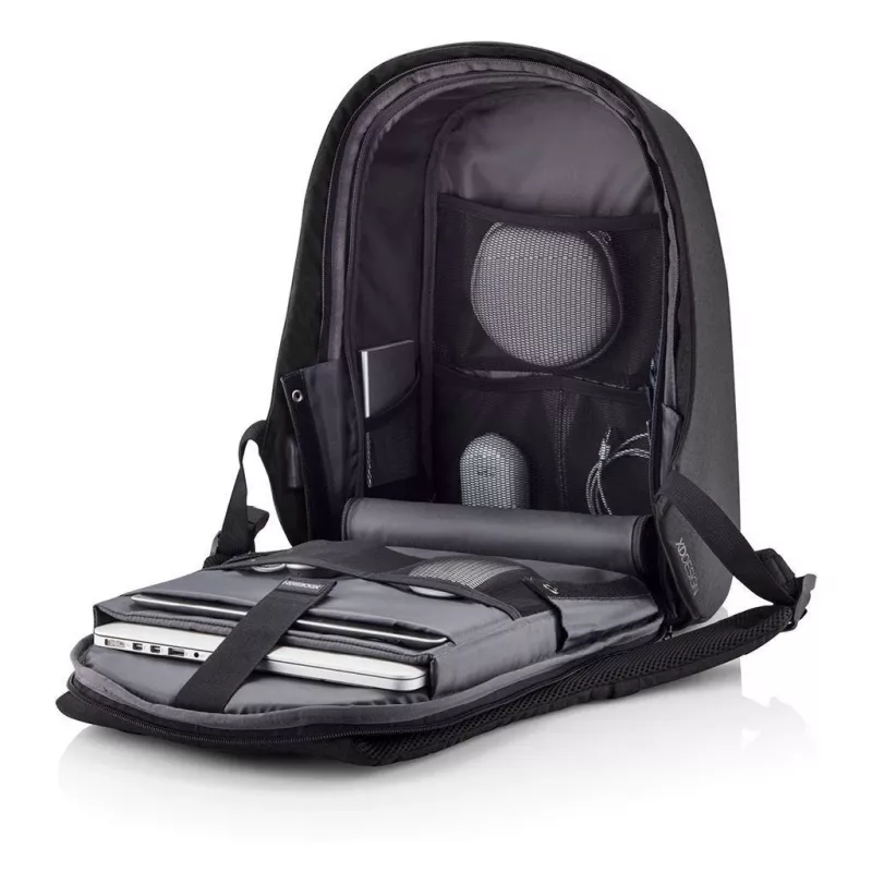 XD Design Bobby Hero Small P705.701 protikradnutý batoh, notebook 13,3 palca, tablet 12,9 palca, 10,5 l, PET, čierny