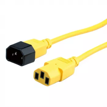 ROLINE 19.08.1532 napájací kábel žltý 3 m IEC 320 (19.08.1532)