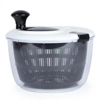 Odstreďovač šalátu Salter BW13899EU7 5 l kapacita, miska a košík z plastu bez BPA