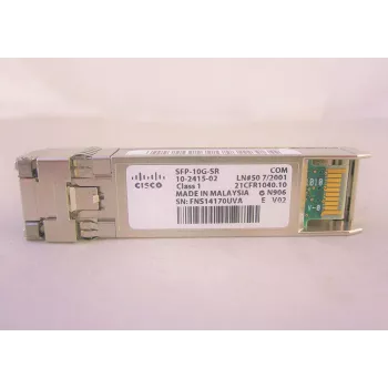Optický transceiver modul Cisco 10GBASE-SR SFP 10 Gbit/s pre multimódové vlákno