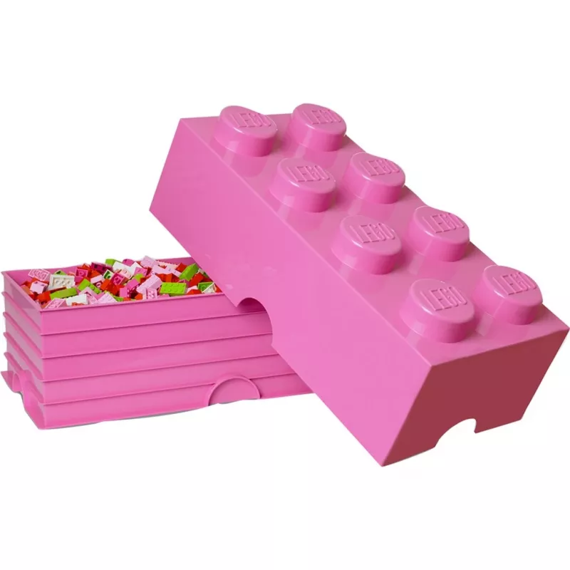 Room Copenhagen LEGO úložný box 8 ružový (pink)