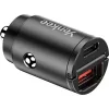 Autonabíjačka YENKEE CAR 02 Power Delivery 30W s USB-A a USB-C konektormi