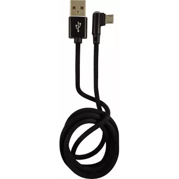 LC-POWER kábel USB-Micro-1M-2 1m čierny, USB-A na Micro-USB (LC-C-USB-MICRO-1M-2)