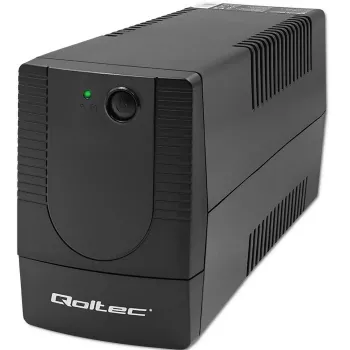 Qoltec 53772 UPS (záložný zdroj) Line-Interactive 0,65 kVA 360 W 1 AC výstup