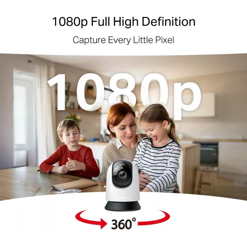 TP-LINK Mercusys MC200 Pan/Tilt domáca Wi-Fi bezpečnostná kamera