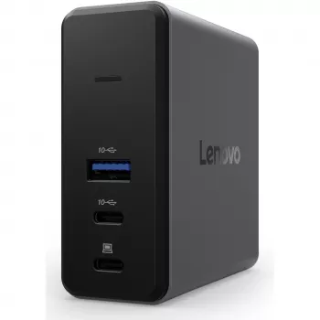 Lenovo X9 Charging GaN Dock káblová USB 3.2 Gen 2 (3.1 Gen 2) Type-C sivá