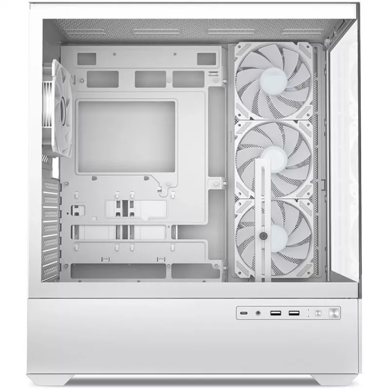 PC skriňa Sharkoon AK6 RGB, ATX, biela