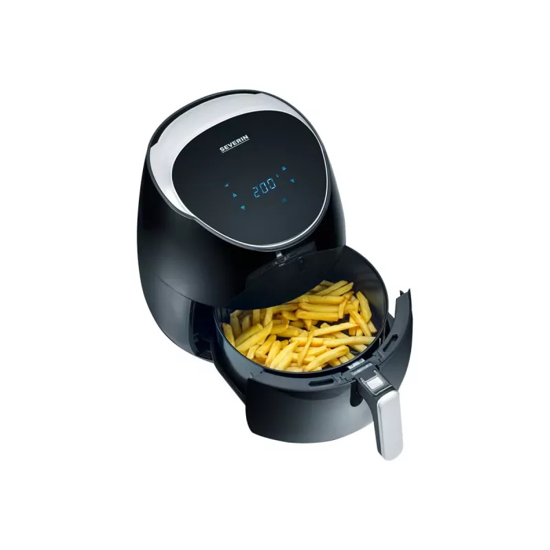 Teplovzdušná fritéza FR 2445 XXL (čierna/strieborná, 2 000 wattov, košík 5 L)