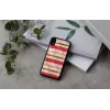 Puzdro na smartphone iKins pre iPhone XR — dizajn short cake, čierna