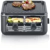 Severin RG 2360 raclette gril 4 osoby 800 W čierny